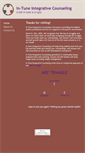 Mobile Screenshot of in-tuneintegrativecounseling.com